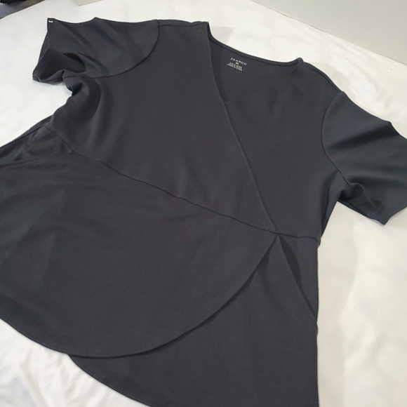 Jaanuu Women's Tulip Mock-Wrap‎ Scrub Top Size 3X - Picture 7 of 16